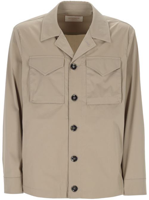 Giacca-camicia in cotone OFFICINA 36 | 0767100184FANGO